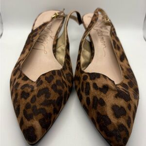 Sam Edelman Leopard Print Heels